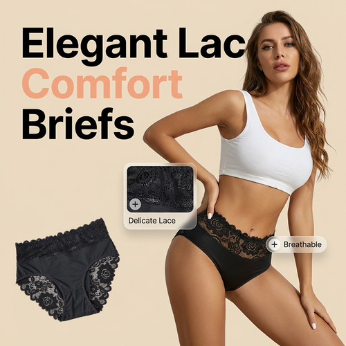 📢📢48% OFF !! ⏰Women's Soft Breathable Lace Briefs