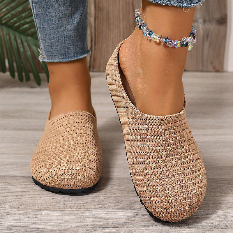 🎁2026 New Arrivals 40% OFF💥Women's Breathable Knit Slip-On Mules