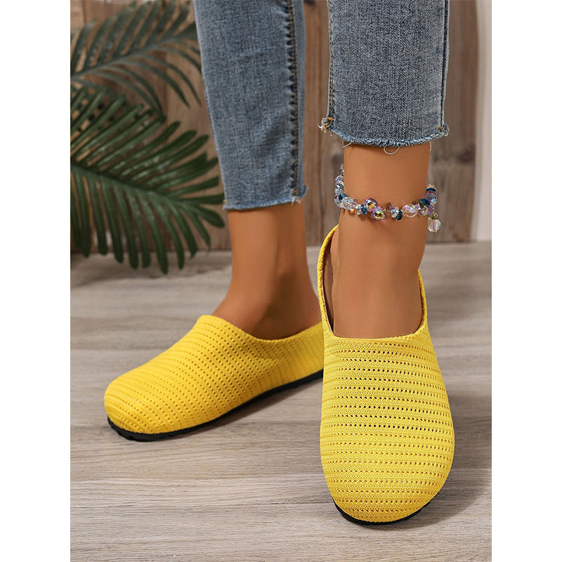 🎁2026 New Arrivals 40% OFF💥Women's Breathable Knit Slip-On Mules