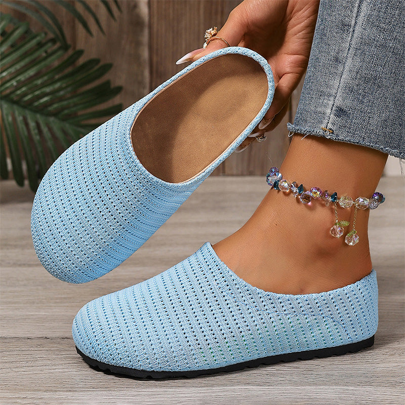 🎁2026 New Arrivals 40% OFF💥Women's Breathable Knit Slip-On Mules