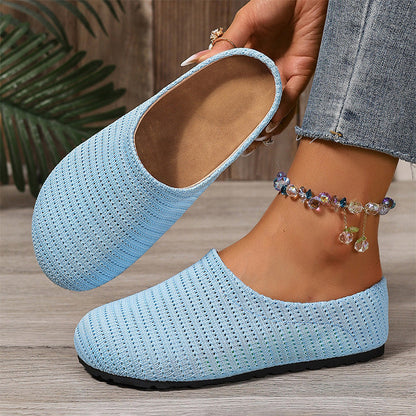 🎁2026 New Arrivals 40% OFF💥Women's Breathable Knit Slip-On Mules