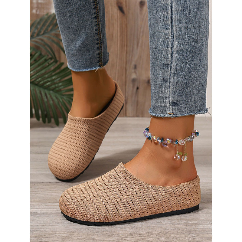 🎁2026 New Arrivals 40% OFF💥Women's Breathable Knit Slip-On Mules