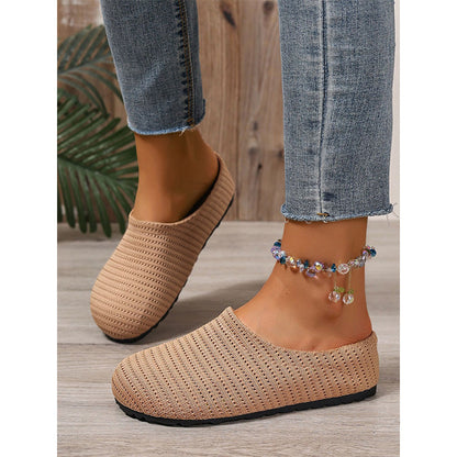 🎁2026 New Arrivals 40% OFF💥Women's Breathable Knit Slip-On Mules