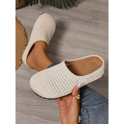 🎁2026 New Arrivals 40% OFF💥Women's Breathable Knit Slip-On Mules