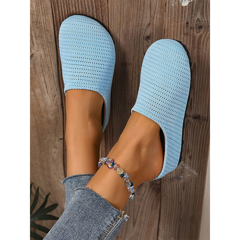 🎁2026 New Arrivals 40% OFF💥Women's Breathable Knit Slip-On Mules