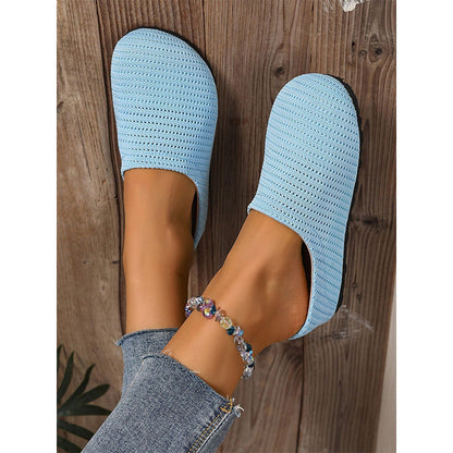 🎁2026 New Arrivals 40% OFF💥Women's Breathable Knit Slip-On Mules
