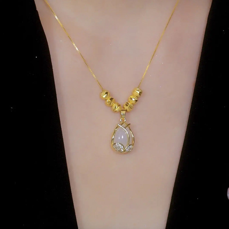 🌸 30% OFF NOW! 🌸Elegant Tulip Pendant Necklace