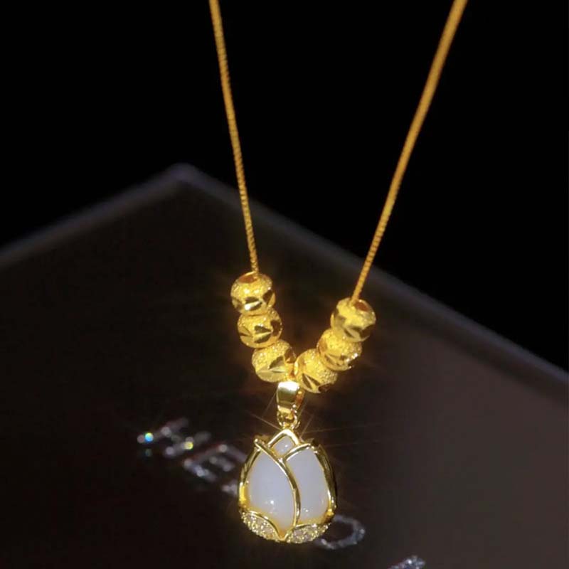 🌸 30% OFF NOW! 🌸Elegant Tulip Pendant Necklace