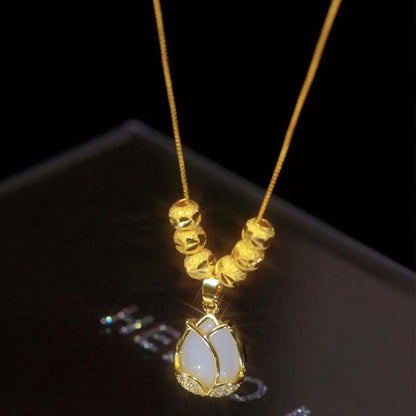 🌸 30% OFF NOW! 🌸Elegant Tulip Pendant Necklace