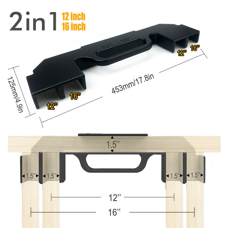📢📢40% OFF !! ⏰luminum Alloy Framing Stud Layout Tool
