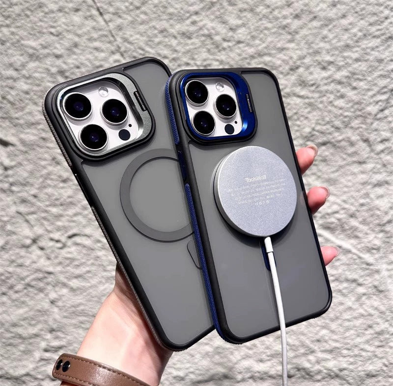 📢📢35% OFF !! ⏰Magnetic Phone Case with Lens Stand