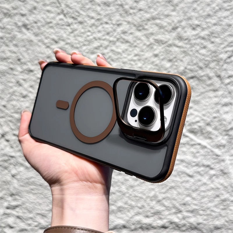 📢📢35% OFF !! ⏰Magnetic Phone Case with Lens Stand