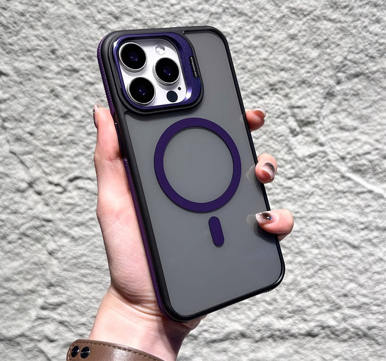 📢📢35% OFF !! ⏰Magnetic Phone Case with Lens Stand