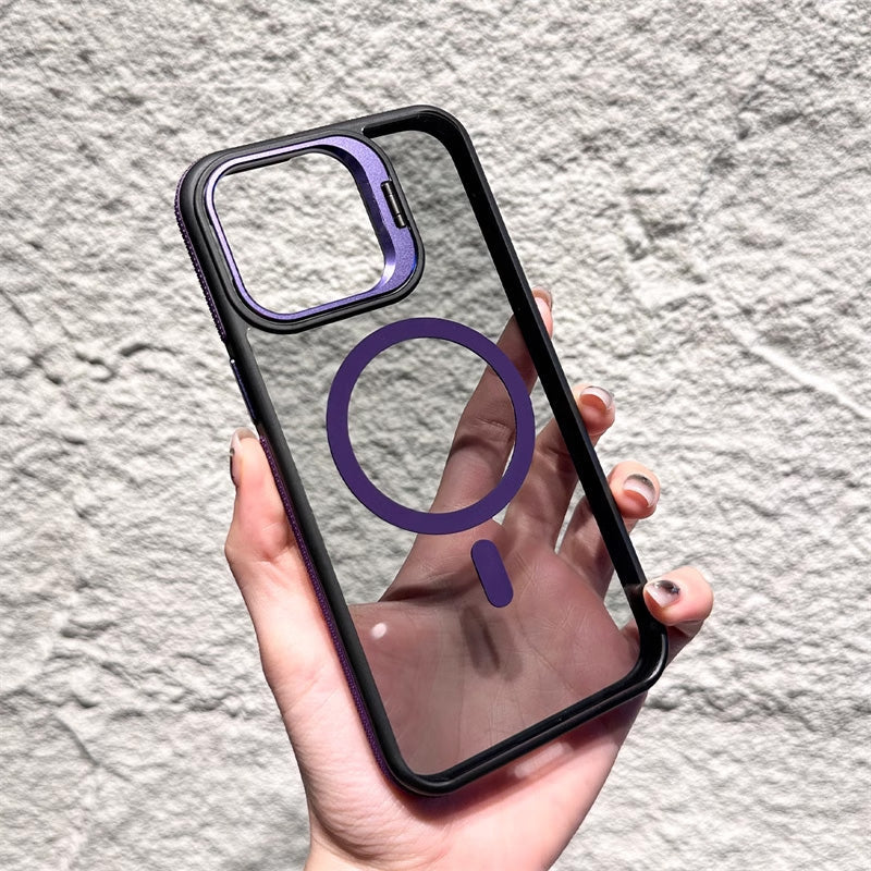 📢📢35% OFF !! ⏰Magnetic Phone Case with Lens Stand