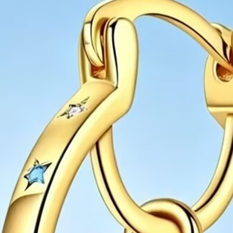 🌙 LIMITED-TIME 30% OFF! ✨ Celestial Sun & Moon Hoops – Layered, Symbolic, Hypoallergenic ✨