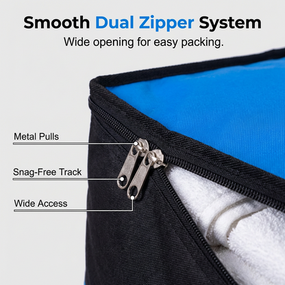 📦40% OFF NOW! 🧳 Collapsible Storage and Moving Bag – Heavy-duty handles & zippered closure – Folds flat, perfect for moving, travel or closet organization – reusable & easy to clean 🏠