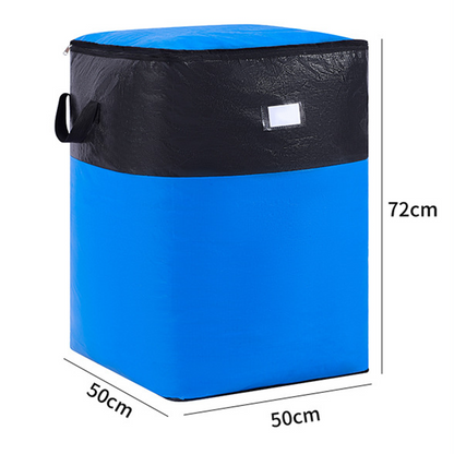 📦40% OFF NOW! 🧳 Collapsible Storage and Moving Bag – Heavy-duty handles & zippered closure – Folds flat, perfect for moving, travel or closet organization – reusable & easy to clean 🏠