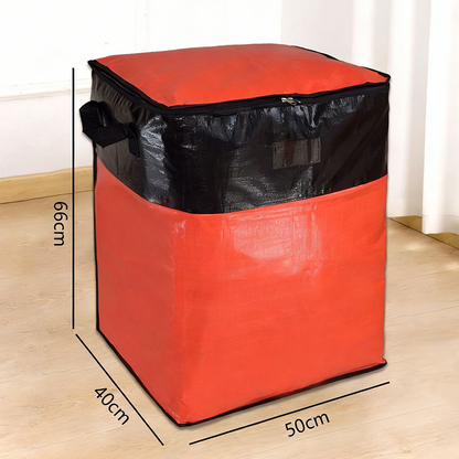 📦40% OFF NOW! 🧳 Collapsible Storage and Moving Bag – Heavy-duty handles & zippered closure – Folds flat, perfect for moving, travel or closet organization – reusable & easy to clean 🏠