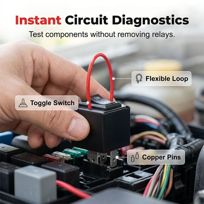 📢📢40% OFF !!!⏰Automotive Relay Tester and Bypass Jumper Set