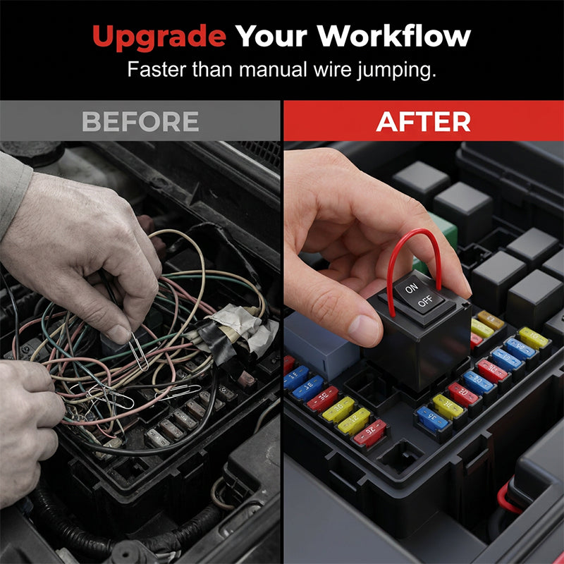 📢📢40% OFF !!!⏰Automotive Relay Tester and Bypass Jumper Set