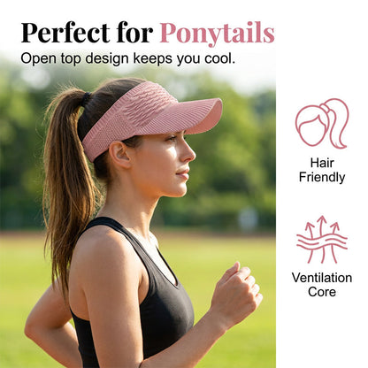 🕶️🌊🍹 LIMITED-TIME 40% OFF! Chic Knit Sun Visor Hat – Lightweight & Airy, Adds a Sporty Touch to Any Outfit – Ideal for Poolside Lounging, Beach Vacations or Outdoor Brunch 👙👗