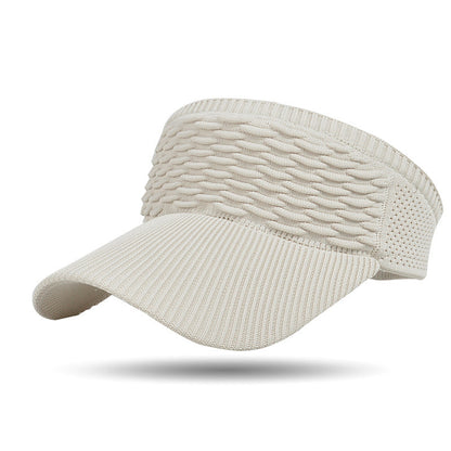 🕶️🌊🍹 LIMITED-TIME 40% OFF! Chic Knit Sun Visor Hat – Lightweight & Airy, Adds a Sporty Touch to Any Outfit – Ideal for Poolside Lounging, Beach Vacations or Outdoor Brunch 👙👗