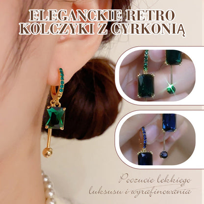 🌸 40% OFF NOW! 🌸 Elegant Vintage Synthetic Diamond Drop Earrings