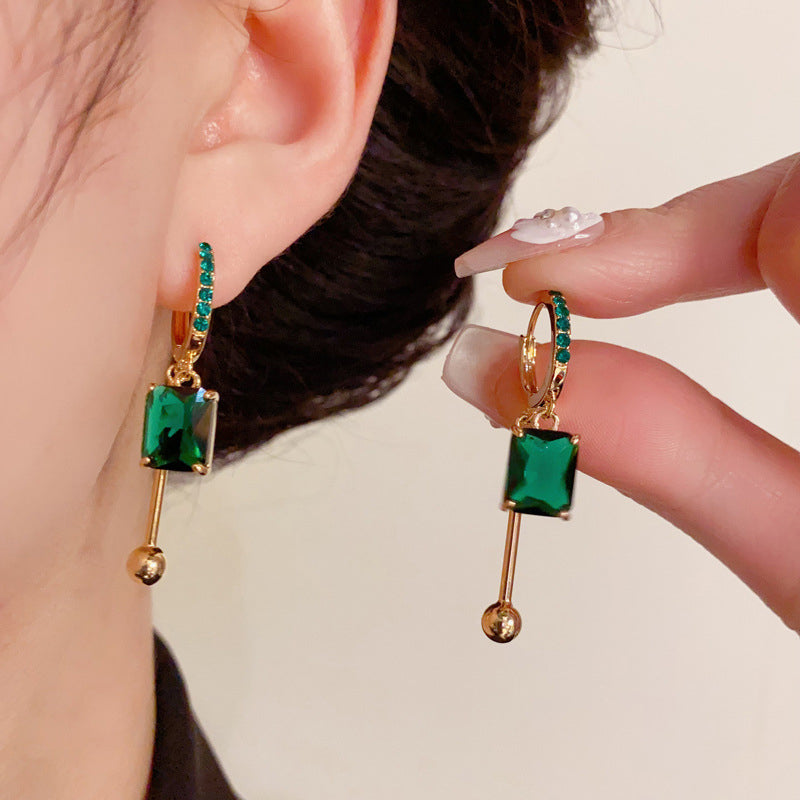 🌸 40% OFF NOW! 🌸 Elegant Vintage Synthetic Diamond Drop Earrings