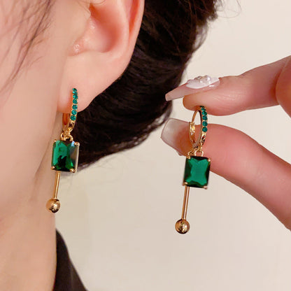 🌸 40% OFF NOW! 🌸 Elegant Vintage Synthetic Diamond Drop Earrings