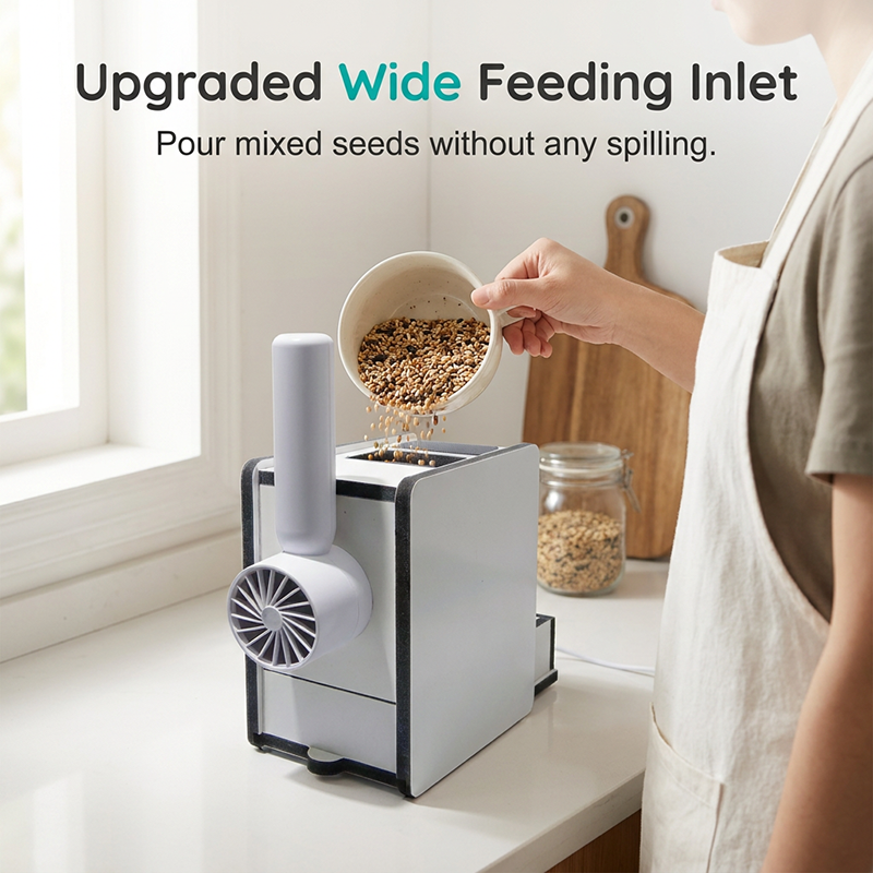 📢📢36% OFF !! ⏰Rechargeable Bird Seed Shell Separator