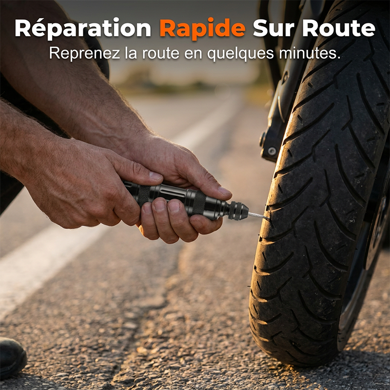 🏆LAST DAY SALE 40% OFF🔥Tubeless Tire Repair Kit – Aluminum Case