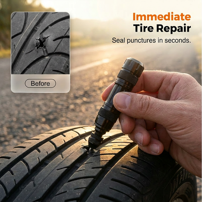 🏆LAST DAY SALE 40% OFF🔥Tubeless Tire Repair Kit – Aluminum Case