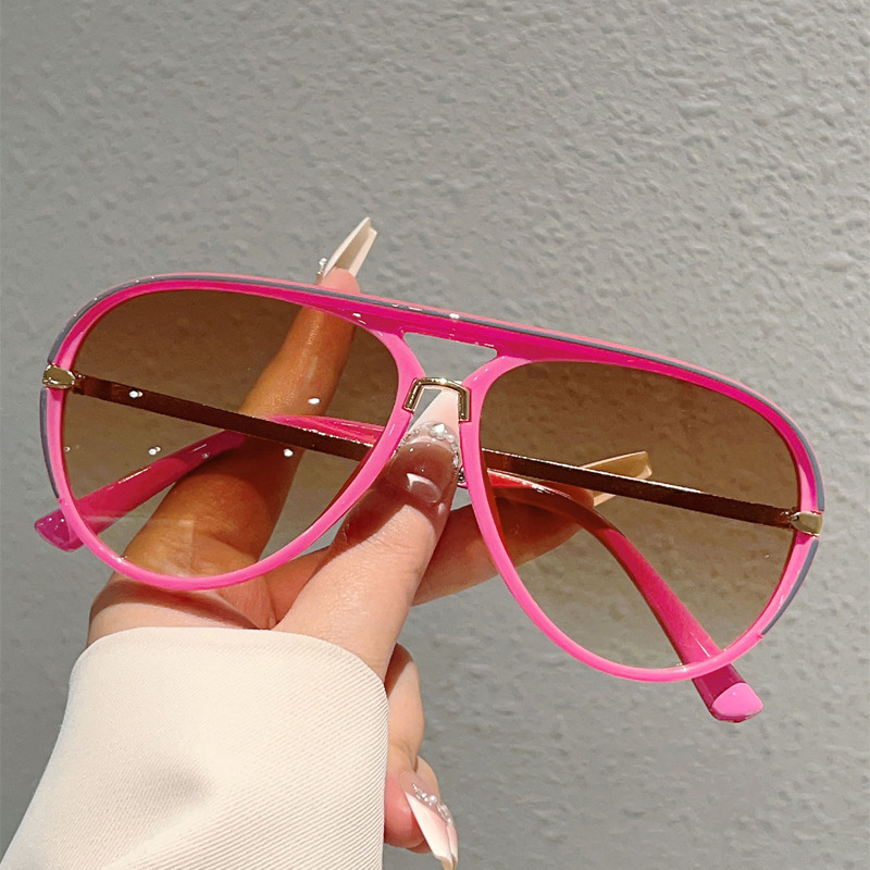 📢📢49% OFF !! ⏰Women's Retro Double-Bridge Sunglasses