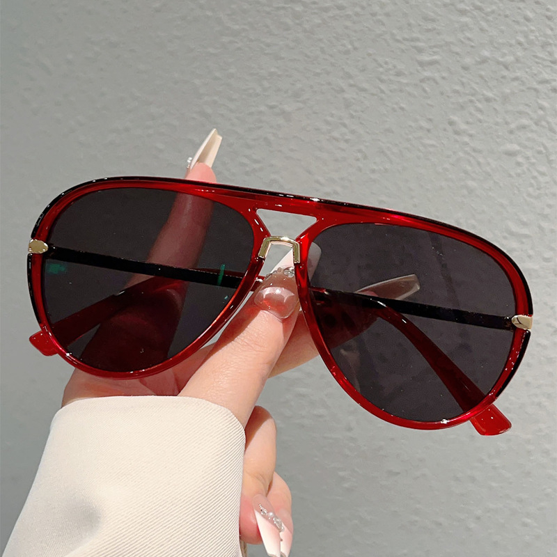 📢📢49% OFF !! ⏰Women's Retro Double-Bridge Sunglasses
