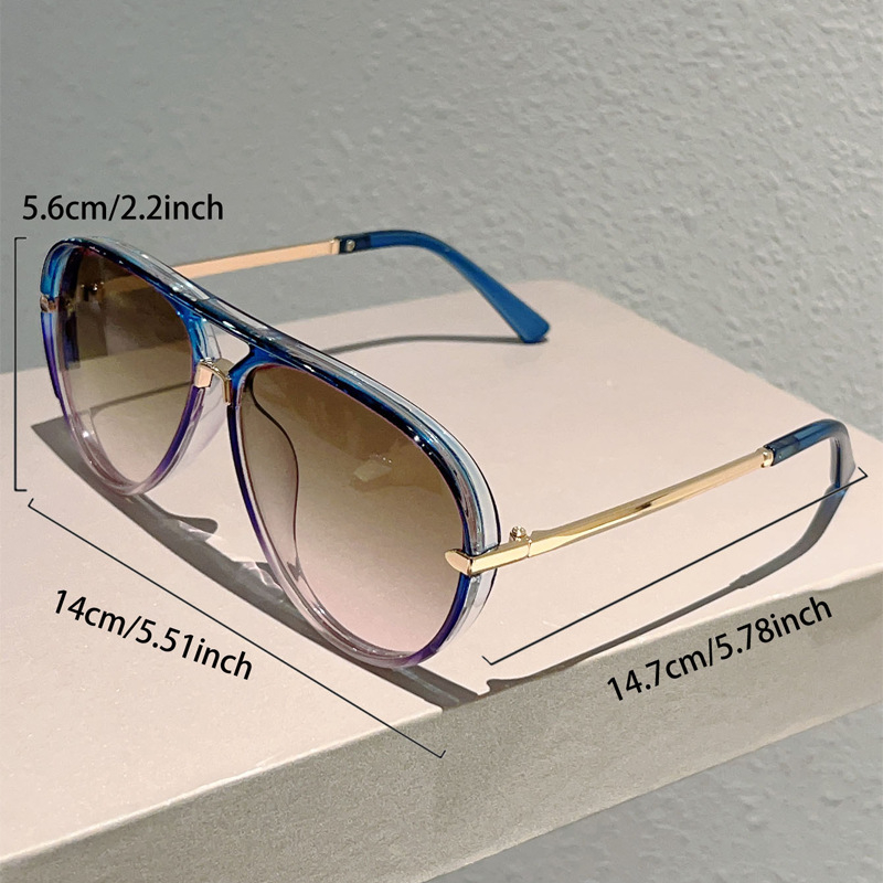 📢📢49% OFF !! ⏰Women's Retro Double-Bridge Sunglasses