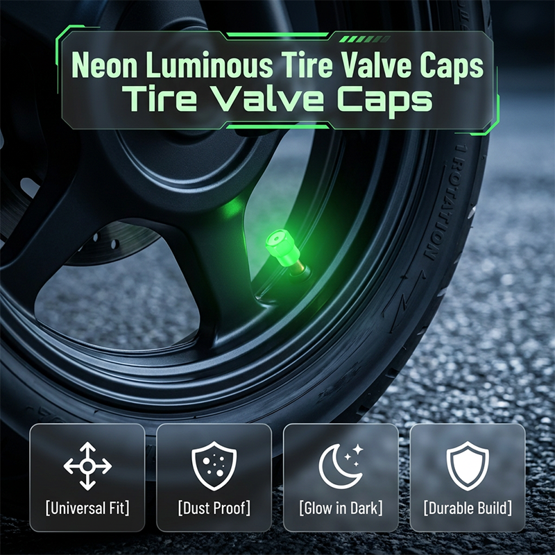 📢📢40% OFF !! ⏰ Universal Luminous Tire Valve Caps🪄🚗