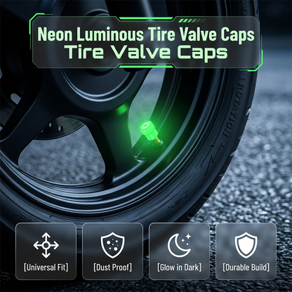 📢📢40% OFF !! ⏰ Universal Luminous Tire Valve Caps🪄🚗