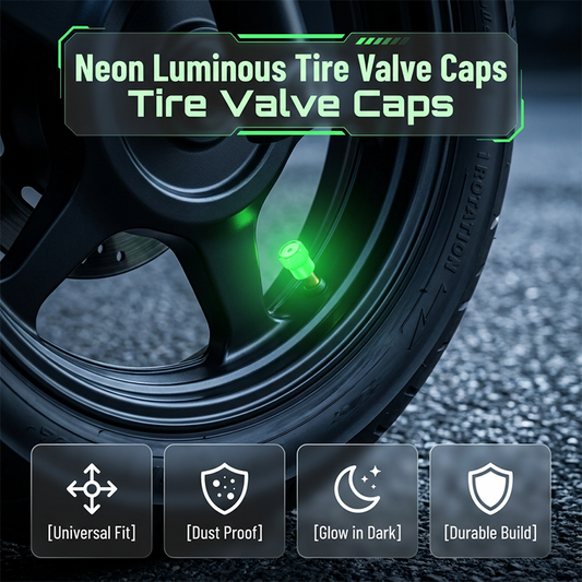📢📢40% OFF !! ⏰ Universal Luminous Tire Valve Caps🪄🚗