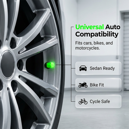 📢📢40% OFF !! ⏰ Universal Luminous Tire Valve Caps🪄🚗