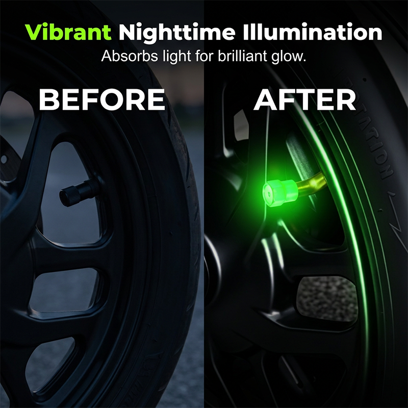📢📢40% OFF !! ⏰ Universal Luminous Tire Valve Caps🪄🚗