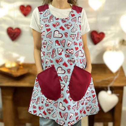 ⏰Women's Cross-Back Slip-On Apron💐👗