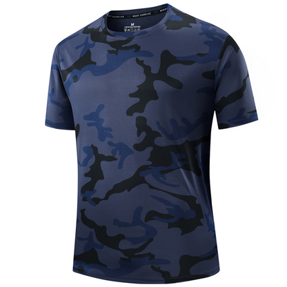 📢📢40% OFF !! ⏰Men's Quick Dry Camouflage Sports T-Shirt