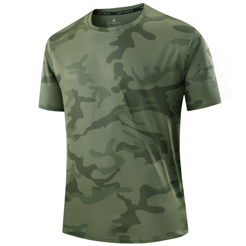 📢📢40% OFF !! ⏰Men's Quick Dry Camouflage Sports T-Shirt
