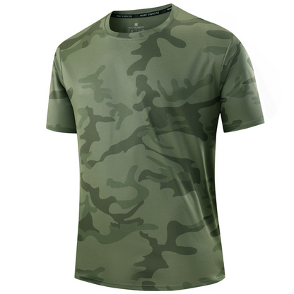📢📢40% OFF !! ⏰Men's Quick Dry Camouflage Sports T-Shirt