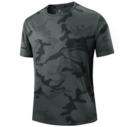 📢📢40% OFF !! ⏰Men's Quick Dry Camouflage Sports T-Shirt