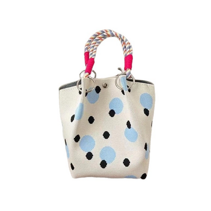 👜 LIMITED-TIME 50% OFF! 💥 Cute Polka Dot Handbag for Women – Classic Dot Print, Roomy, Everyday Chic ✨