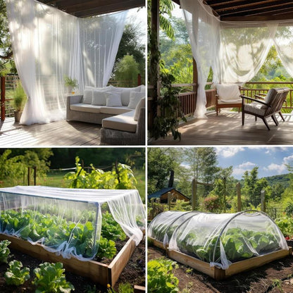 📢📢45% OFF !! ⏰Insect Netting Mesh for Garden and Patio Protection