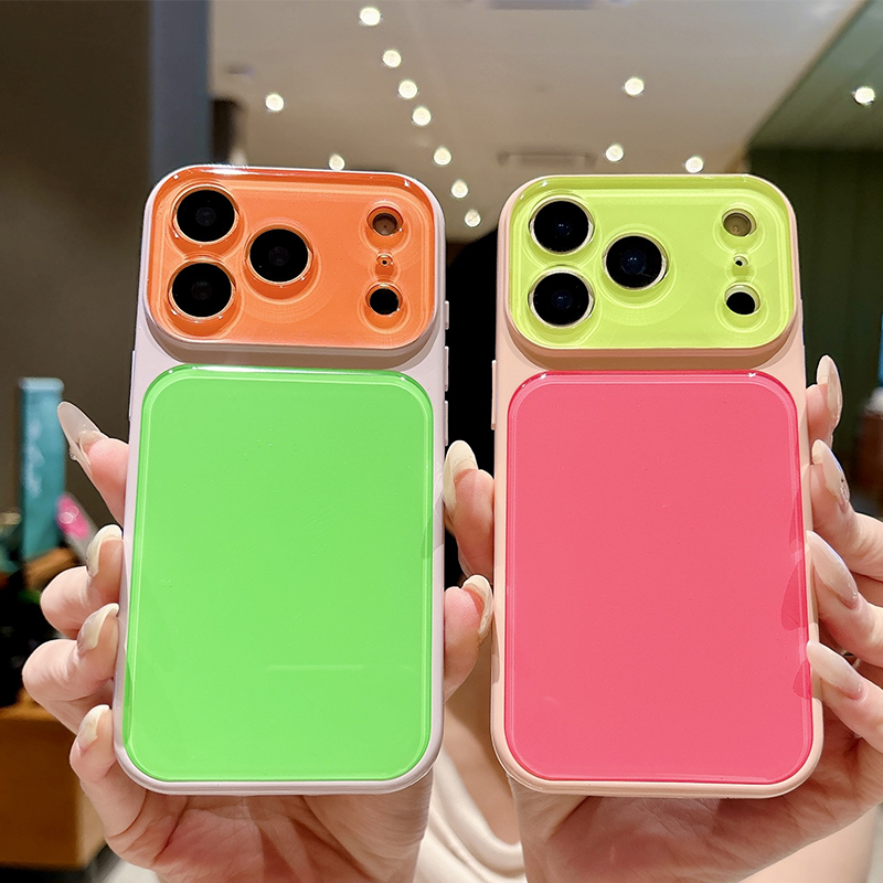 🎉Vibrant Contrast Color Dopamine Acrylic Phone Case