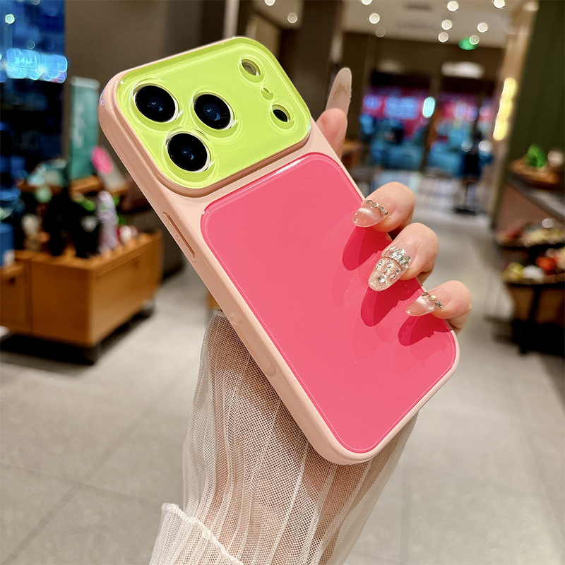 🎉Vibrant Contrast Color Dopamine Acrylic Phone Case