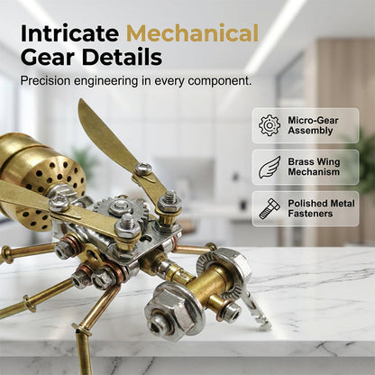 📢📢47% OFF !! ⏰3D Metal Bee Puzzle Assembly Model Kit